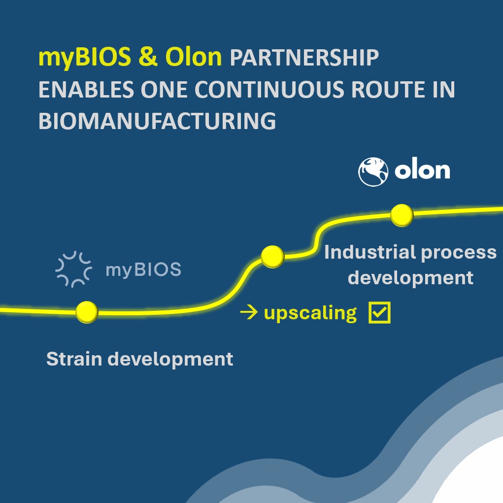 myBIOS and Olon partner to advance sustainable protein production myBIOS and Olon partner to advance sustainable protein production