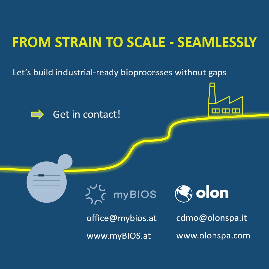 myBIOS and Olon partner to advance sustainable protein production myBIOS and Olon partner to advance sustainable protein production